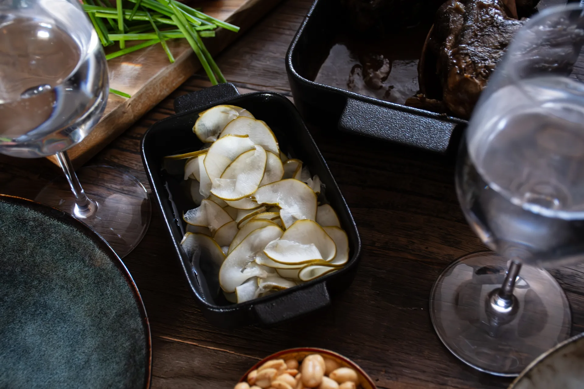 Satake ovnfast form porcelæn sort 2-pak, 19 cm Satake