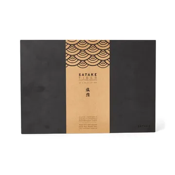 Satake skærebræt træ og papir - 37x25,5x0,6 cm - Satake