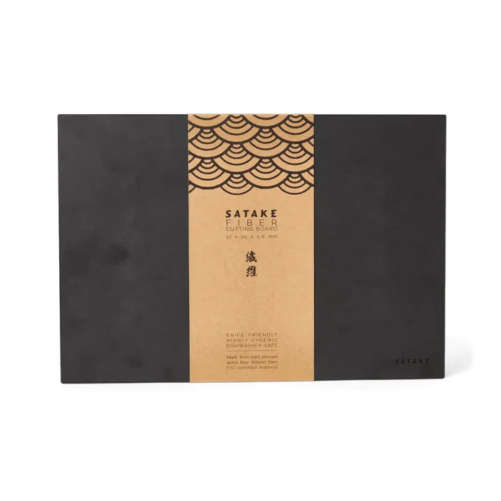 Satake skærebræt træ og papir - 37x25,5x0,6 cm - Satake