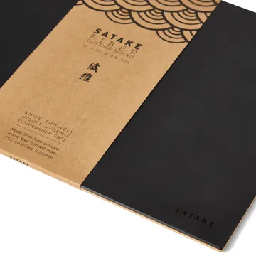 Satake skærebræt træ og papir - 37x25,5x0,6 cm - Satake