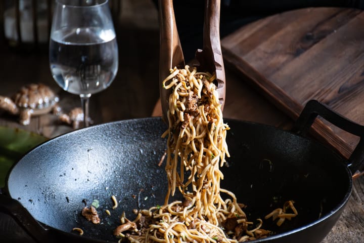 Satake spaghettiske 33,5 cm, Valnød Satake