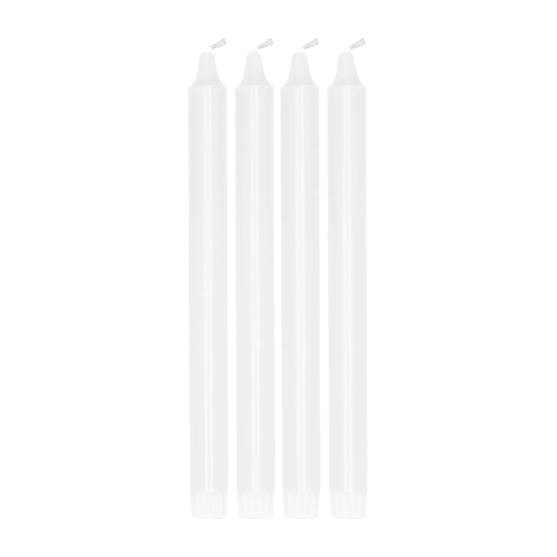 Ambiance kronelys 4-pak 27 cm, White Scandi Essentials