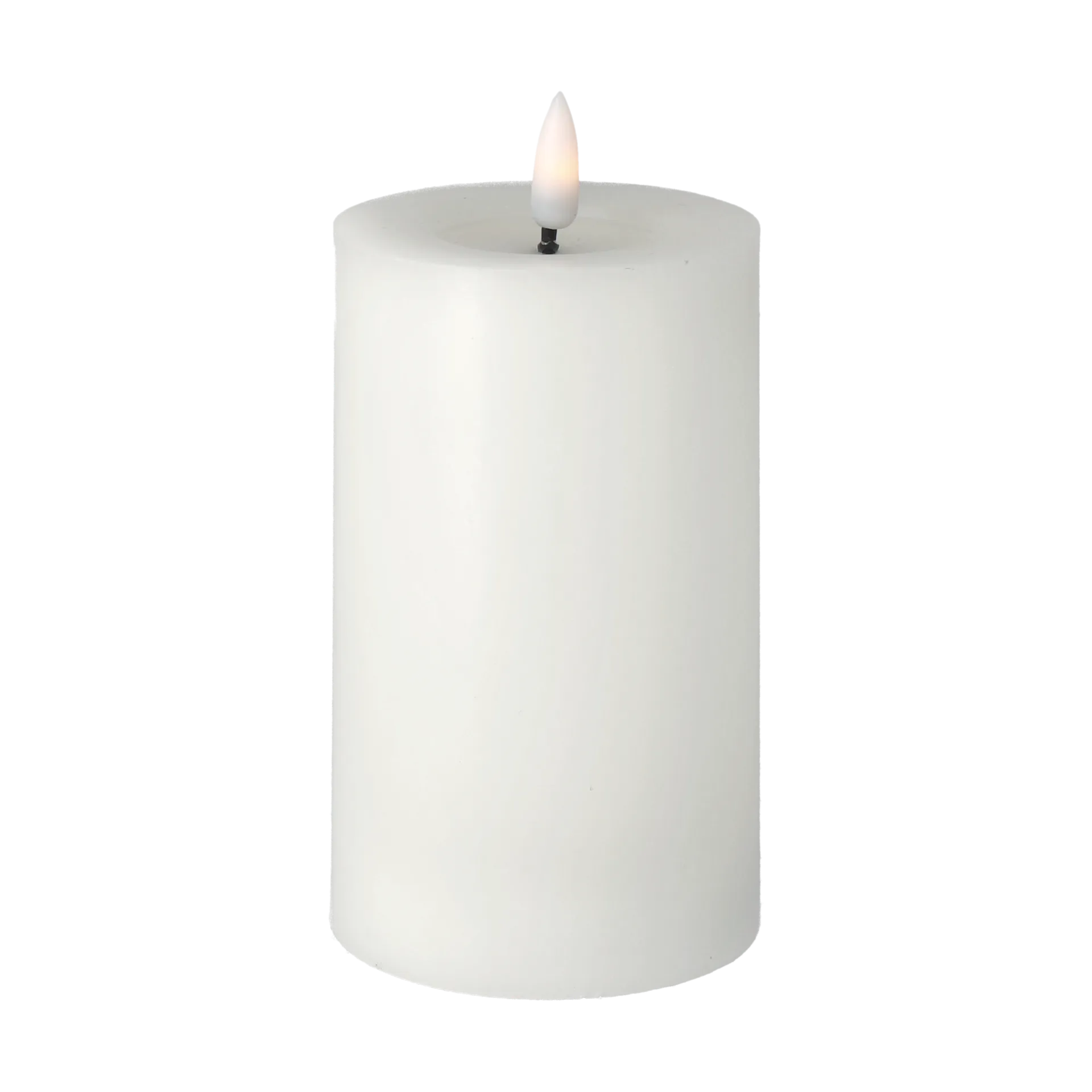 Bright Melt bloklys LED 15 cm, Hvid Scandi Essentials