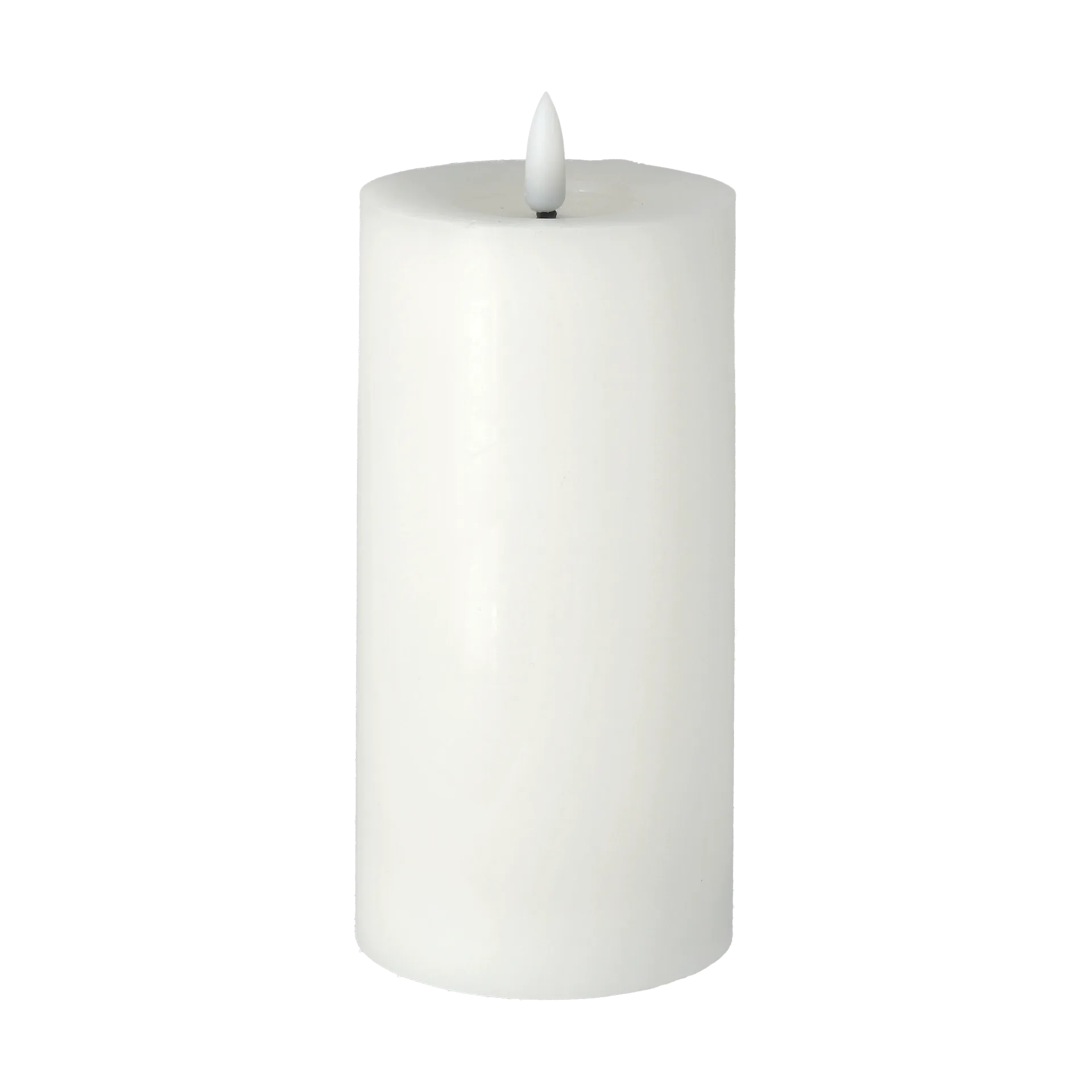 Bright Melt bloklys LED 17,5 cm, Hvid Scandi Essentials