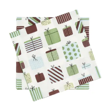 Gave papirserviet - Multi, 20-pak, 33x33 cm - Scandi Essentials