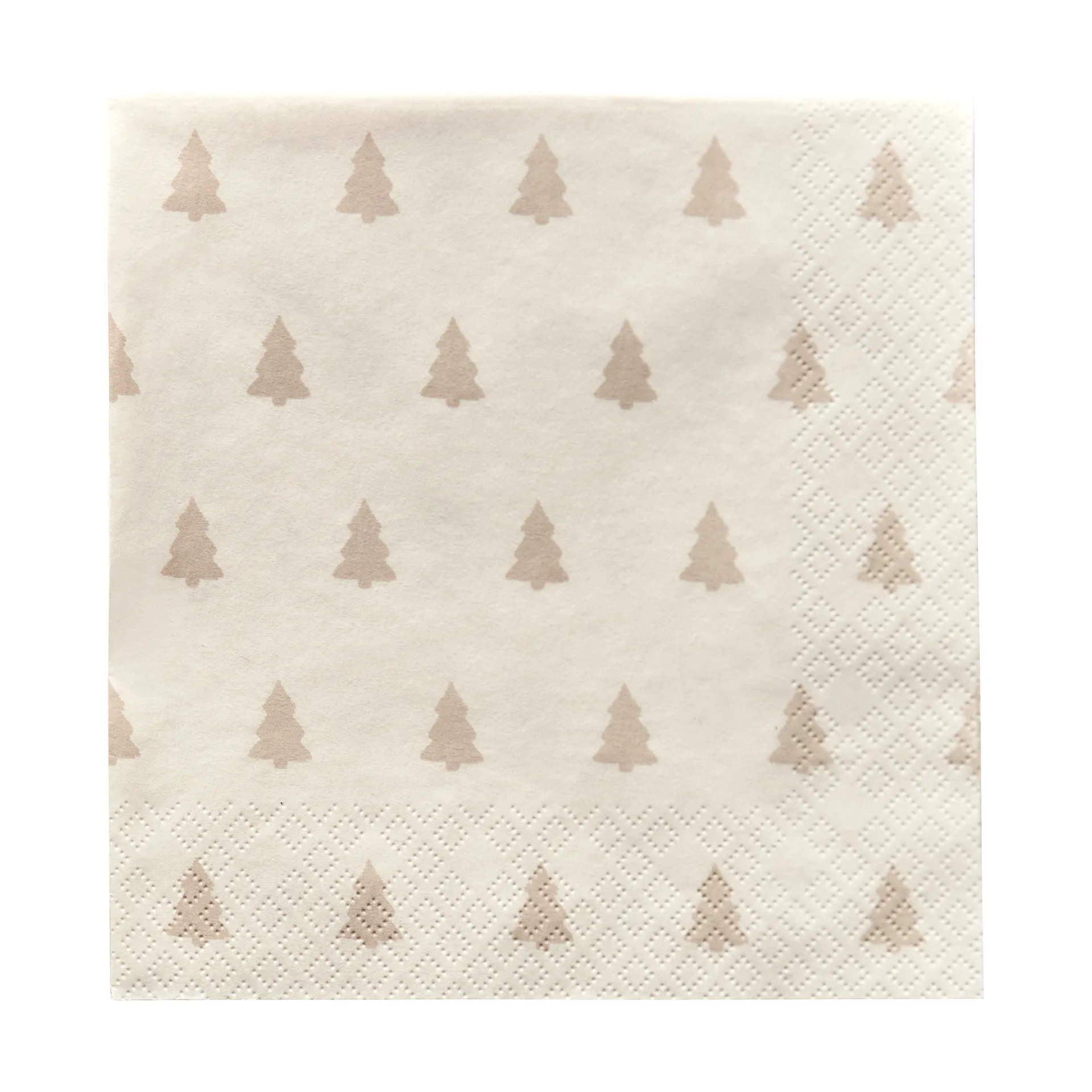Linen trees serviet 33x33 cm 20-pak, Sand Scandi Essentials