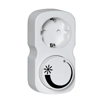 Lit plug-in dæmper Saco - Hvid - Scandi Essentials