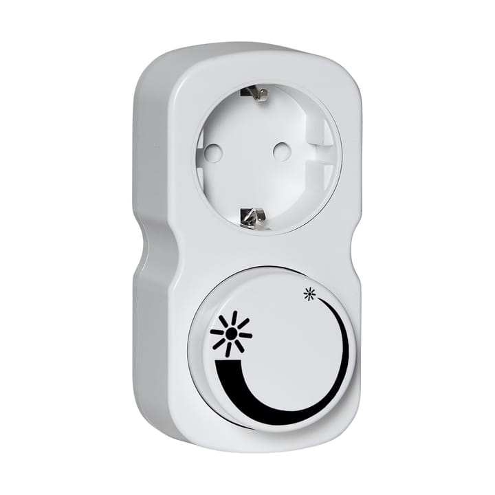 Lit plug-in dæmper Saco - Hvid - Scandi Essentials