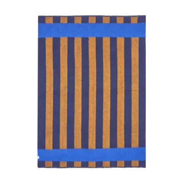 Aisles uldplaid 130x180 cm - Blå - Scandi Living