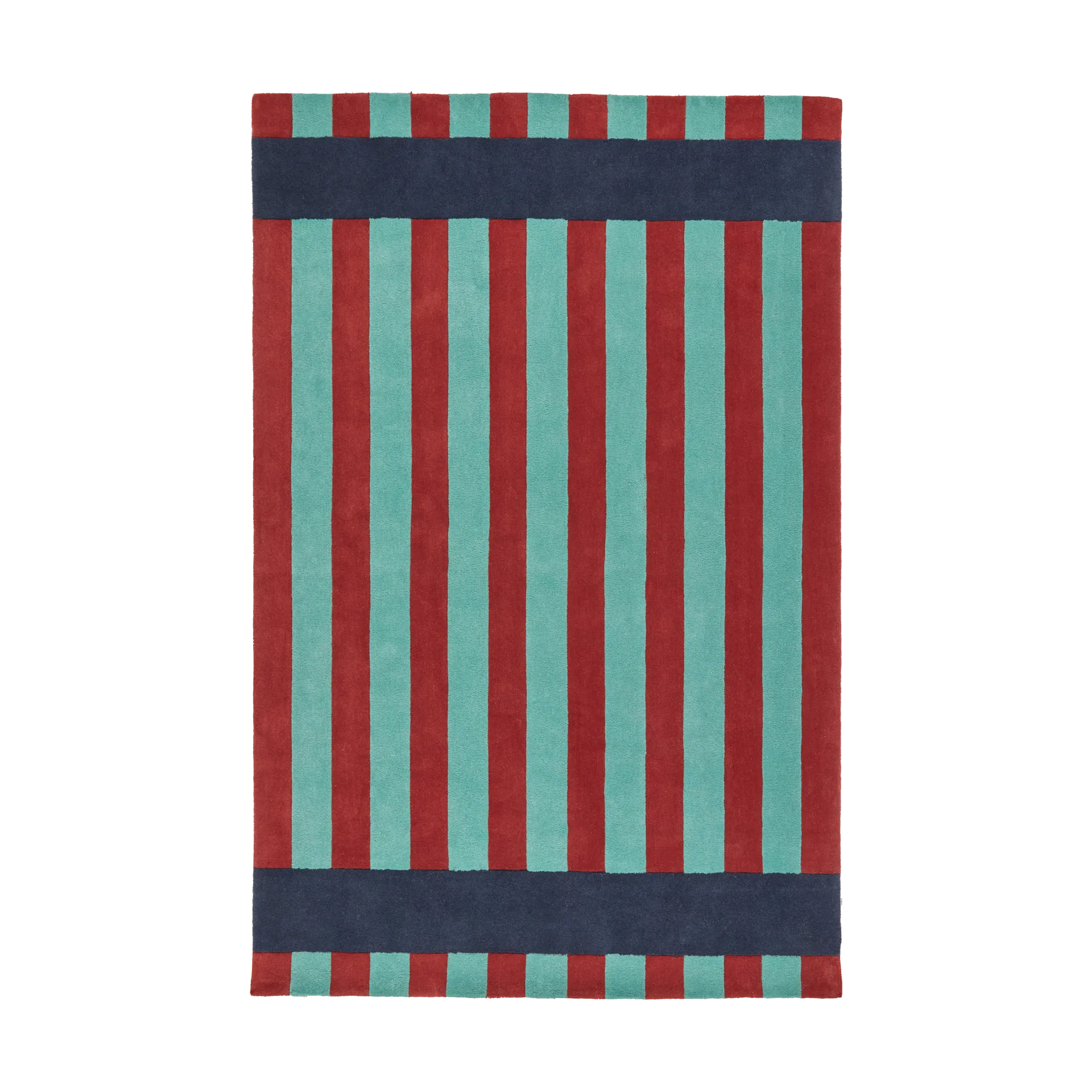 Aisles uldtæppe, Grøn, 200x300 cm Scandi Living