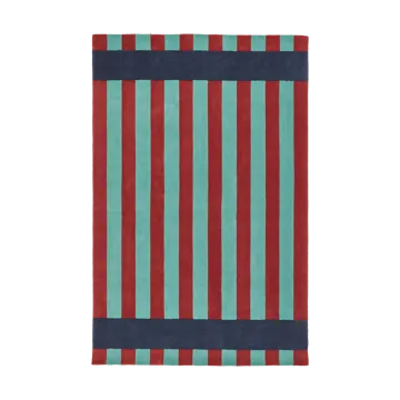 Aisles uldtæppe - Grøn, 200x300 cm - Scandi Living