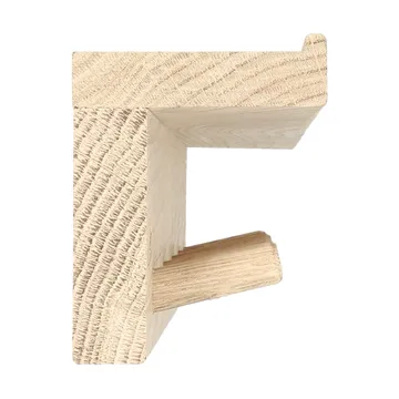 Alley knagerække med hylde - Eg - Scandi Living