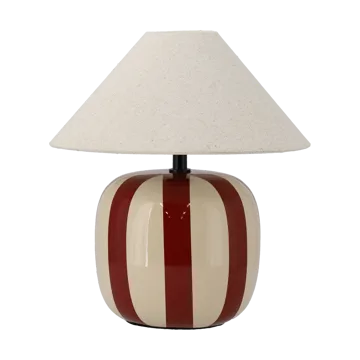 Alvar bordlampe 31 cm - Rustrød - Scandi Living