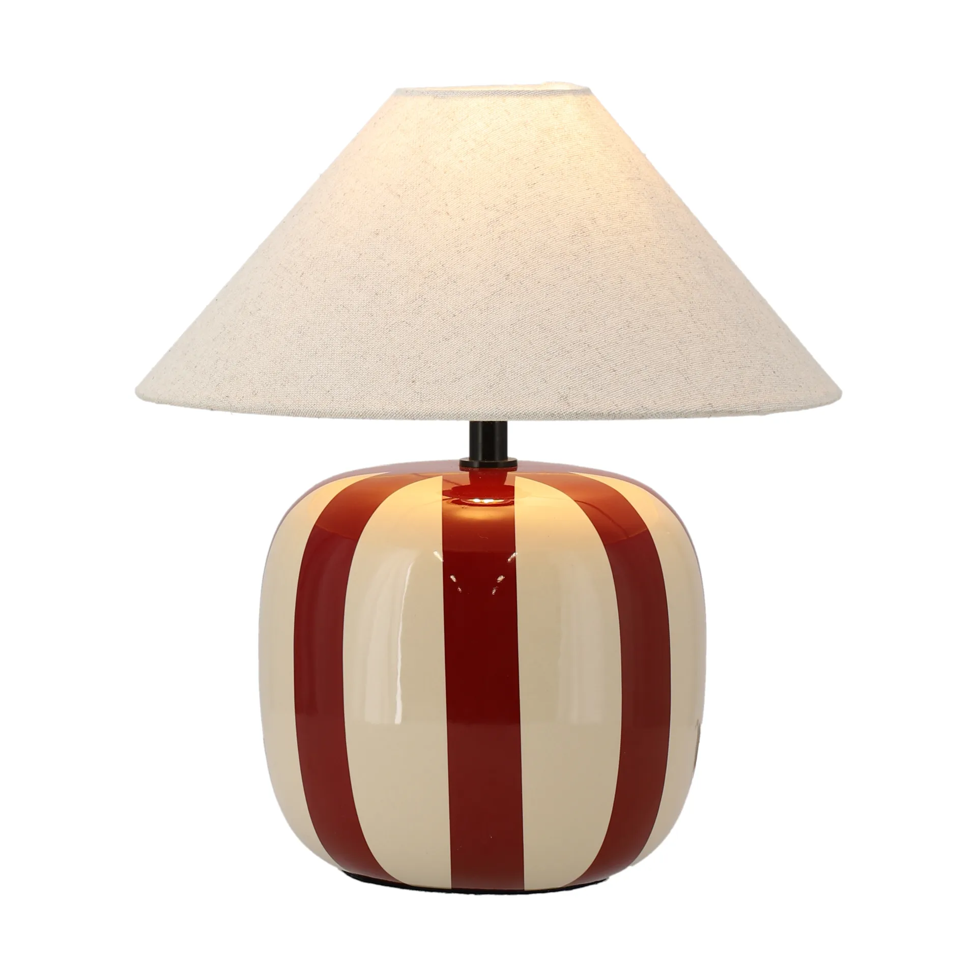 Alvar bordlampe 31 cm, Rustrød Scandi Living