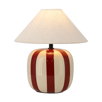 Alvar bordlampe 31 cm - Rustrød - Scandi Living