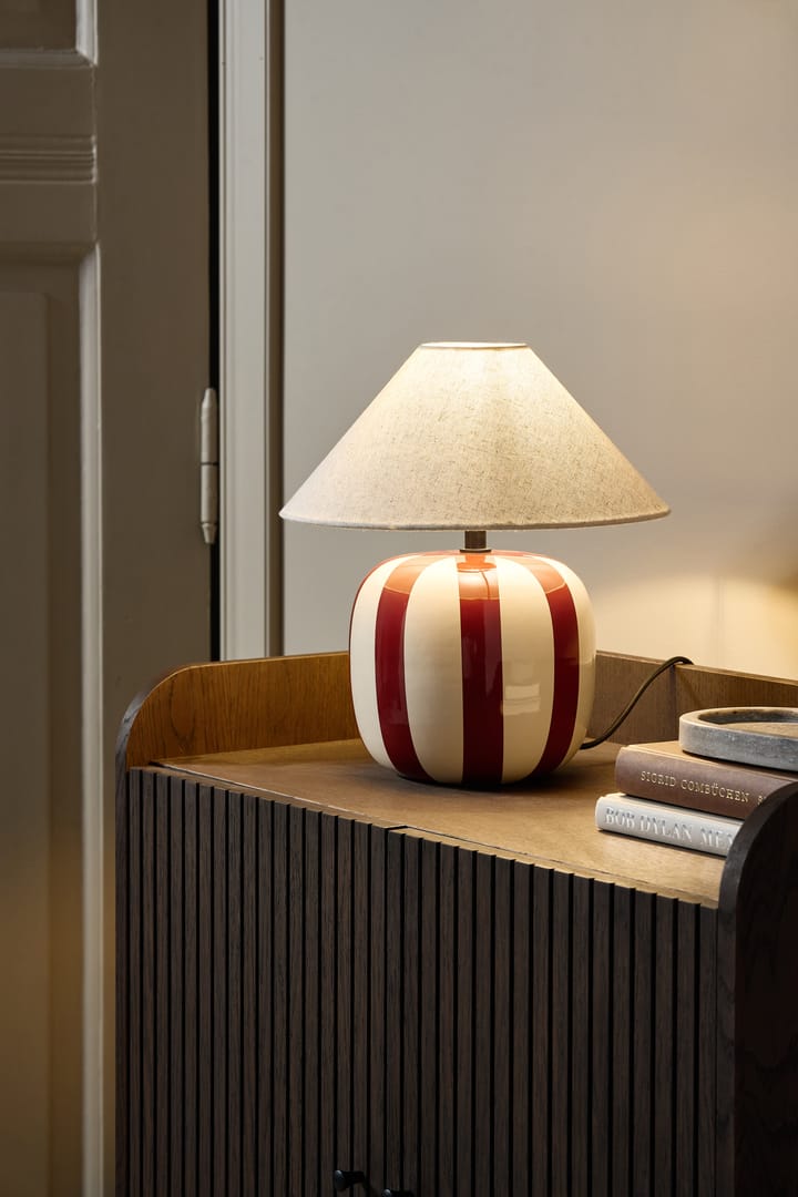 Alvar bordlampe 31 cm, Rustrød Scandi Living