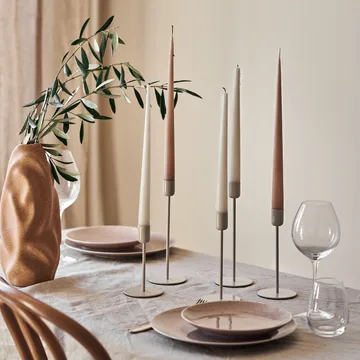 Arctic lysestage 18 cm - Beige - Scandi Living