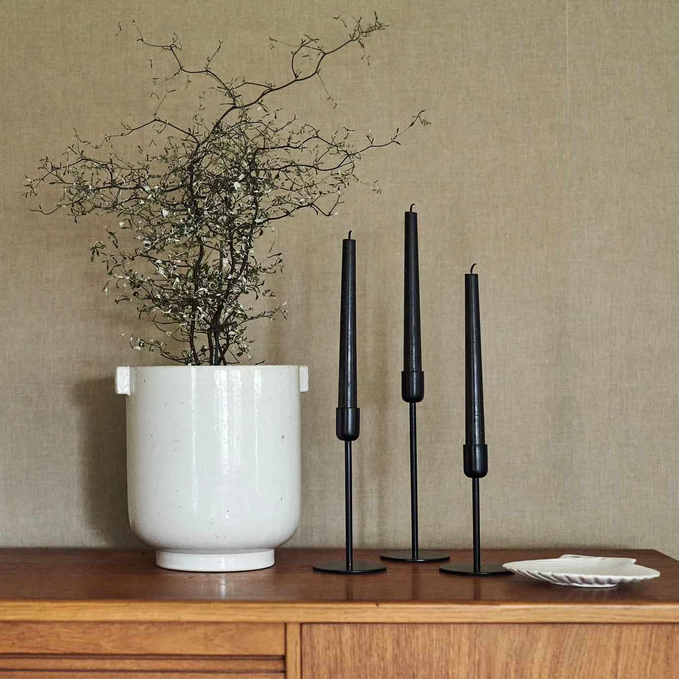 Arctic lysestage 18 cm, Sort Scandi Living