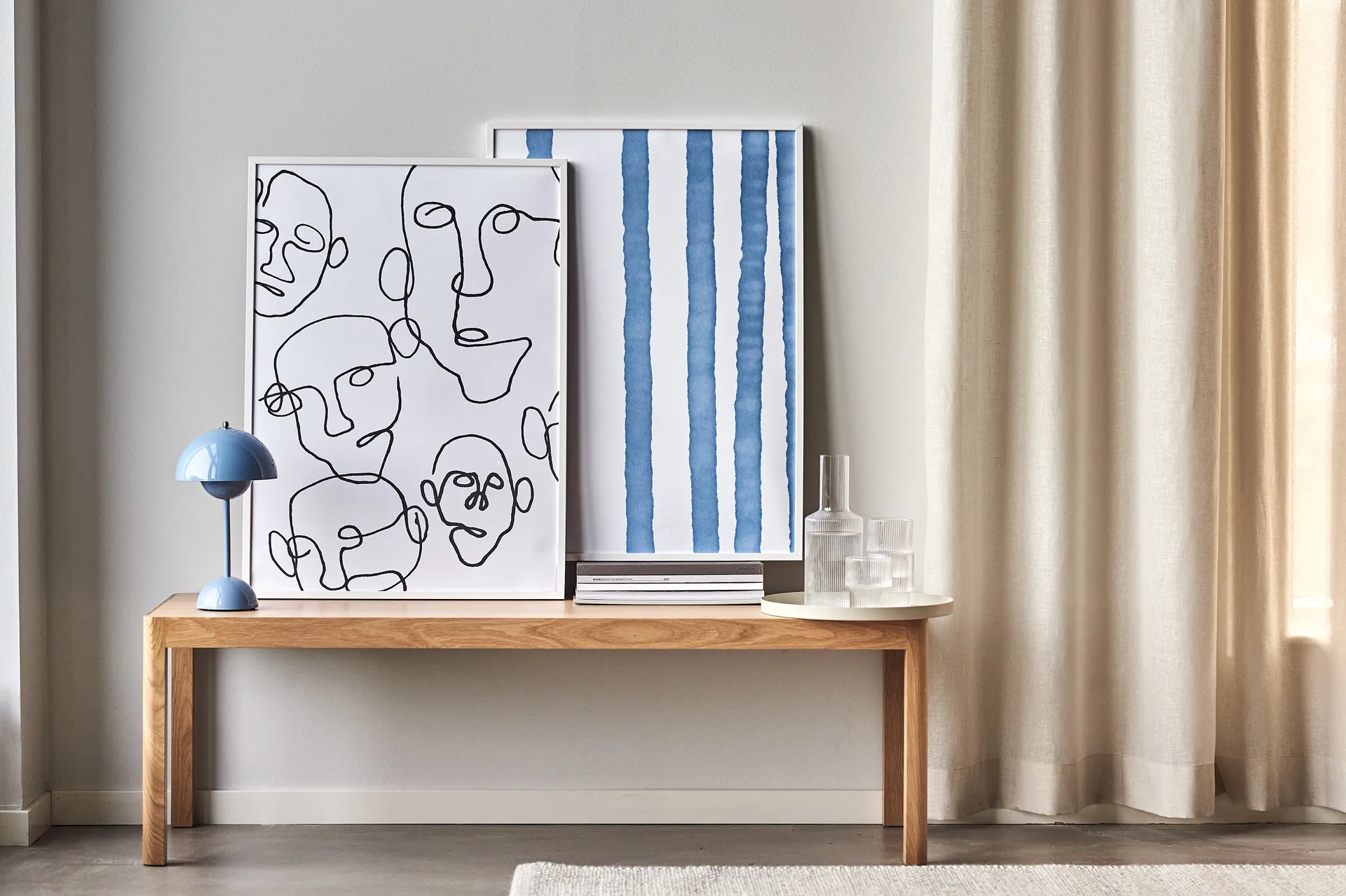Audience plakat sort, 50x70 cm Scandi Living
