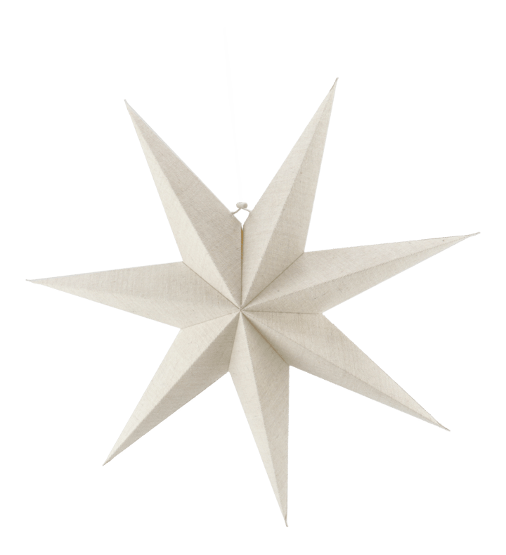 Bare adventsstjerne hvid - 60 cm - Scandi Living
