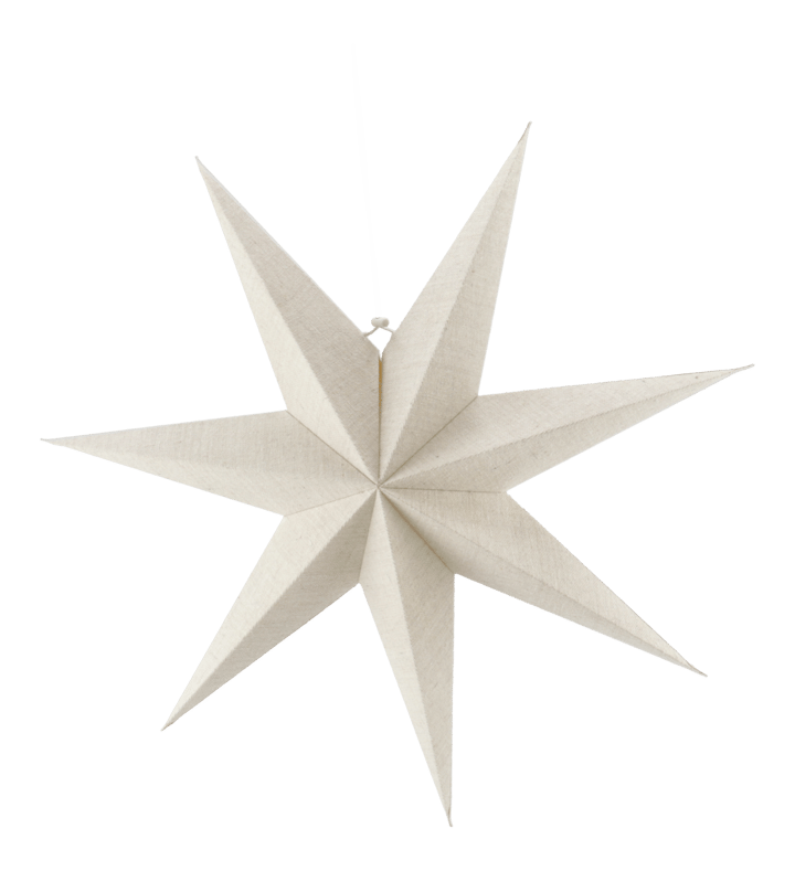 Bare adventsstjerne hvid - 80 cm - Scandi Living