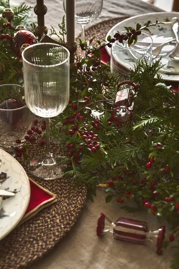 Bonbons julekugle 6-pak - Rød - Scandi Living