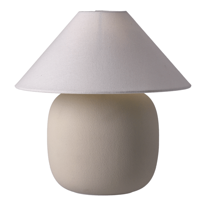 Boulder bordlampe 29 cm beige-white Scandi Living