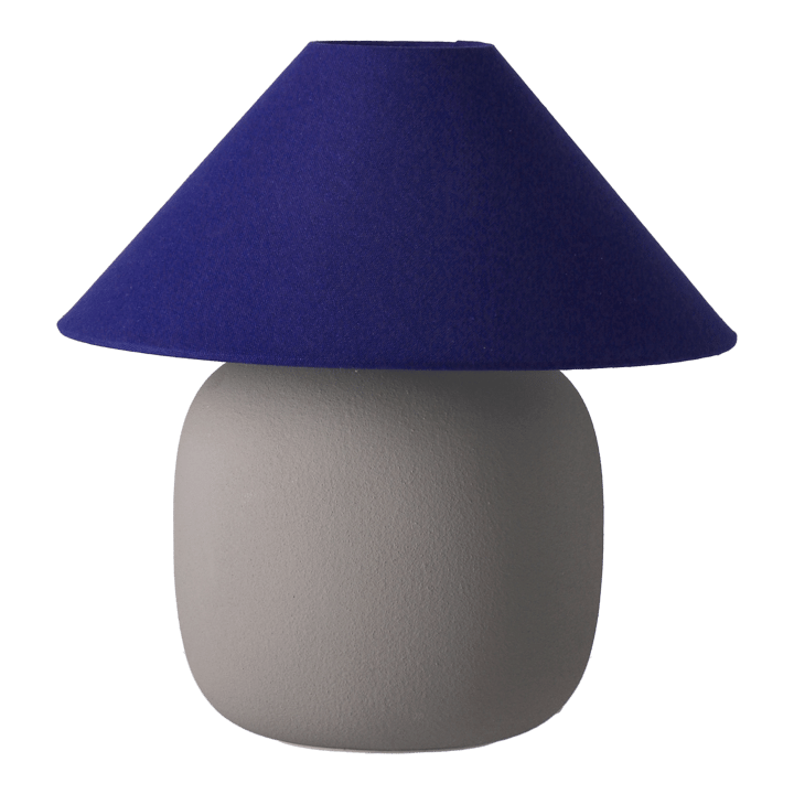 Boulder bordlampe 29 cm grey-cobolt - undefined - Scandi Living