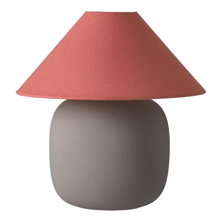 Boulder bordlampe 29 cm grey-peach Scandi Living