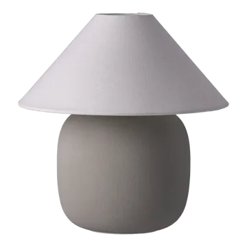 Boulder bordlampe 29 cm grey-white - undefined - Scandi Living