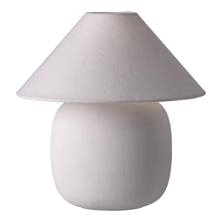 Boulder bordlampe 29 cm white-white Scandi Living