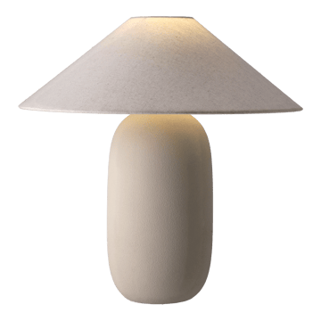 Boulder bordlampe 48 cm beige-nature - Lampefod  - Scandi Living
