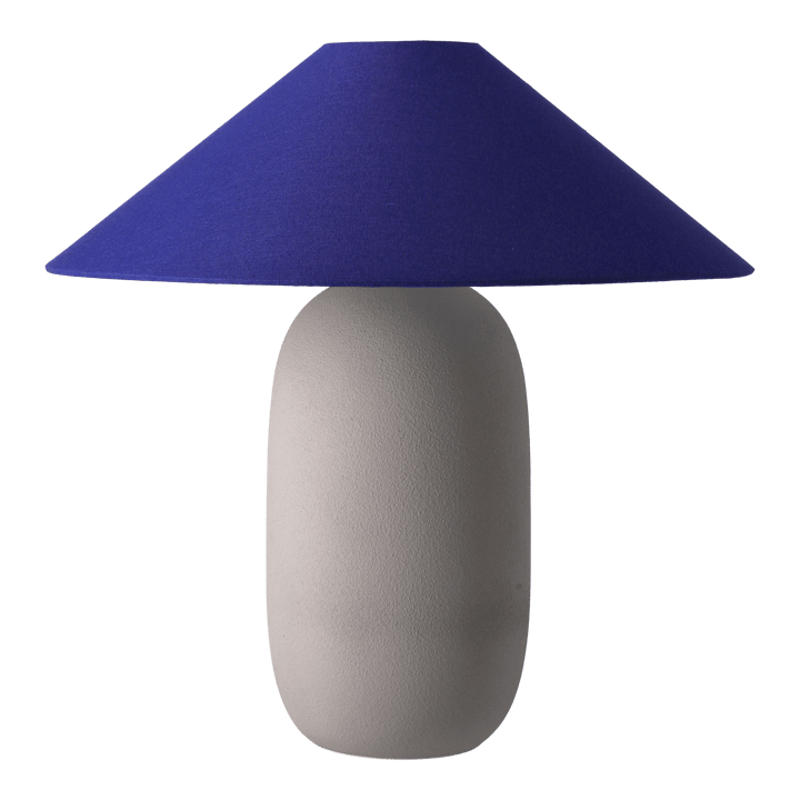 Boulder bordlampe 48 cm grey-cobolt - undefined - Scandi Living