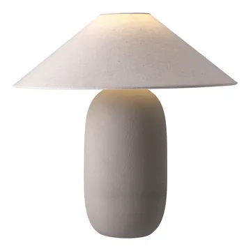 Boulder bordlampe 48 cm grey-nature - Scandi Living
