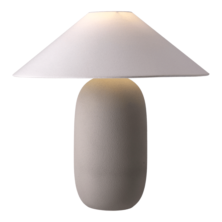 Boulder bordlampe 48 cm grey-white - Lampefod  - Scandi Living