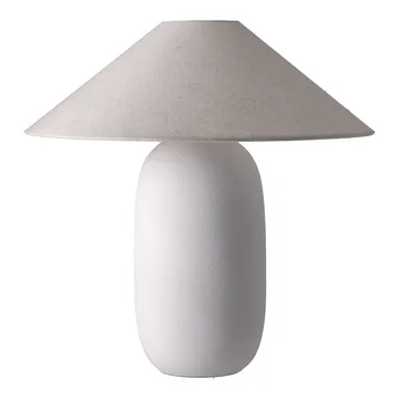Boulder bordlampe 48 cm white-nature - Scandi Living
