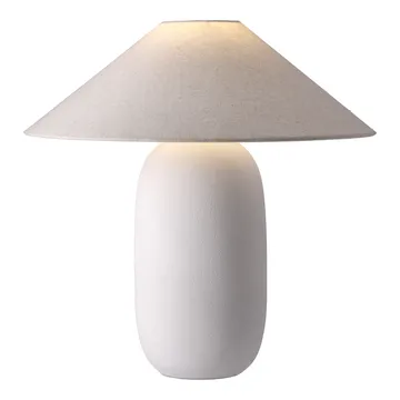 Boulder bordlampe 48 cm white-nature - Scandi Living