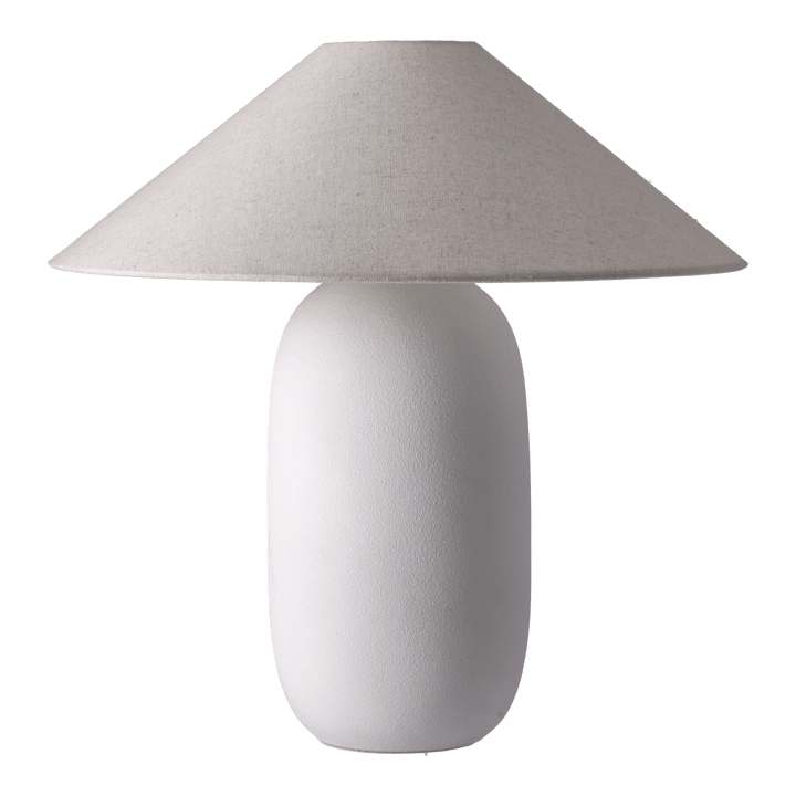 Boulder bordlampe 48 cm white-nature - Lampefod  - Scandi Living