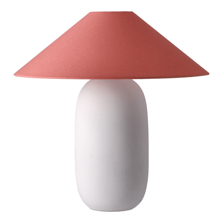 Boulder bordlampe 48 cm white-peach Scandi Living
