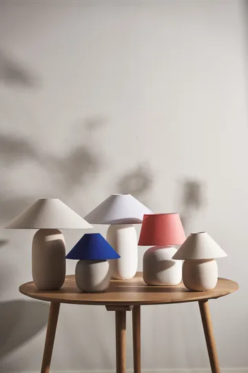 Boulder vindueslampe white-peach - Scandi Living