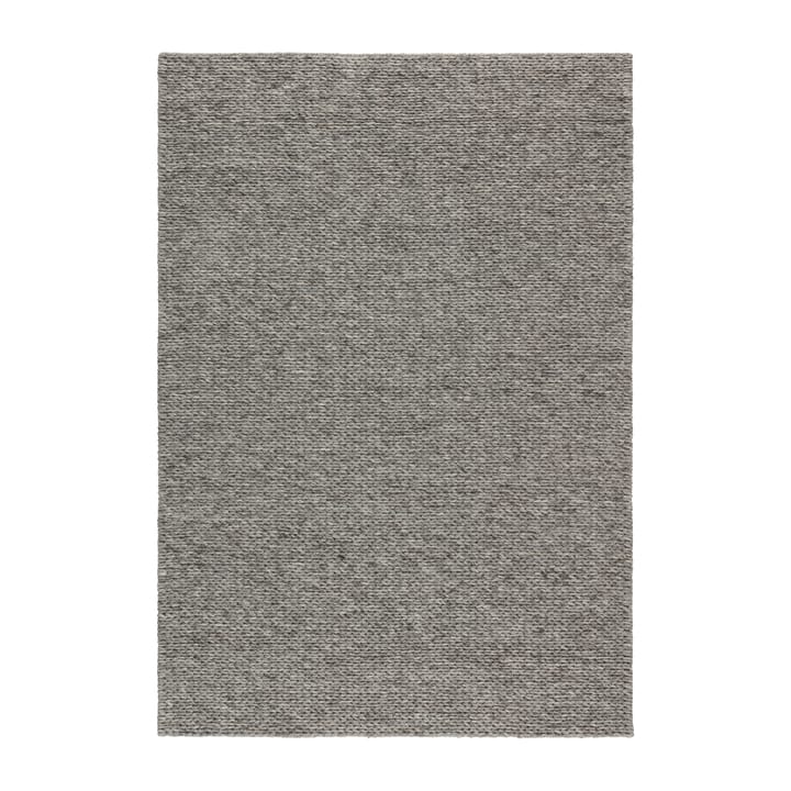Braided uldtæppe naturgrå, 170x240 cm Scandi Living