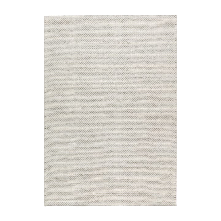 Braided uldtæppe naturhvid , 200x300 cm Scandi Living