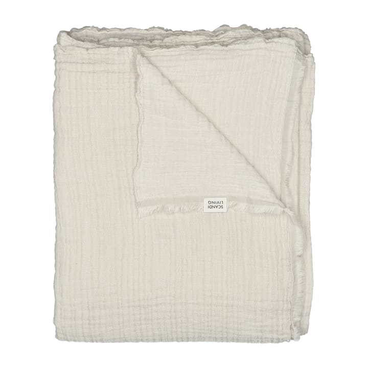 Breeze sengetæppe 160x260 cm, Offwhite Scandi Living