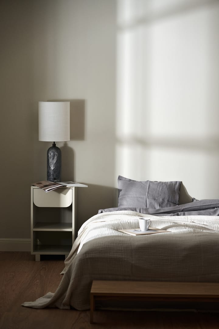 Breeze sengetæppe 160x260 cm - Offwhite - Scandi Living