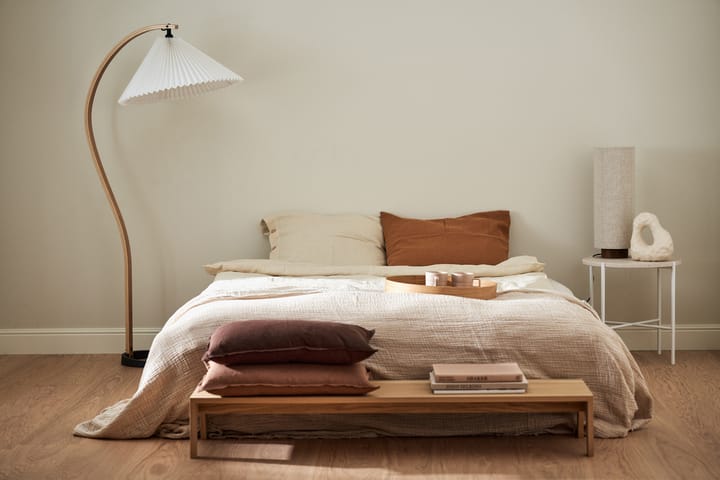 Breeze sengetæppe 260x260 cm, Beige Scandi Living