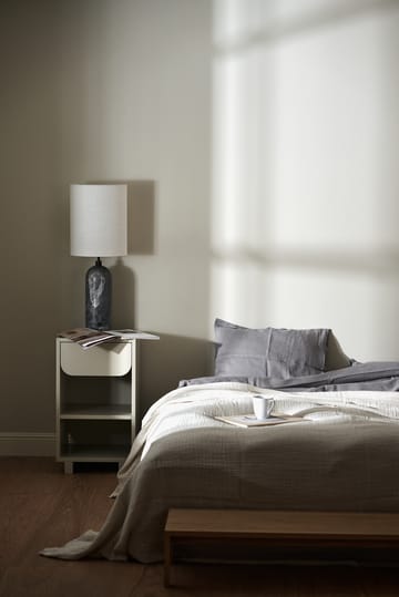 Breeze sengetæppe 260x260 cm - Offwhite - Scandi Living