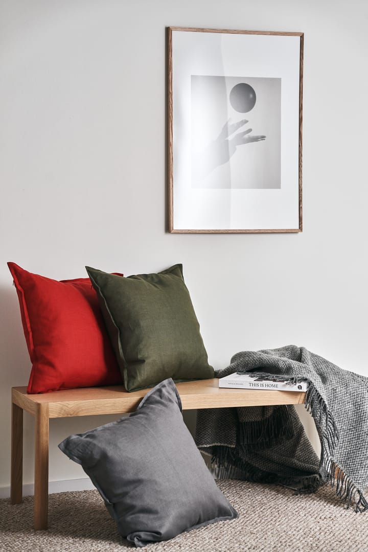 Calm pudebetræk hør 50x50 cm, Red Scandi Living
