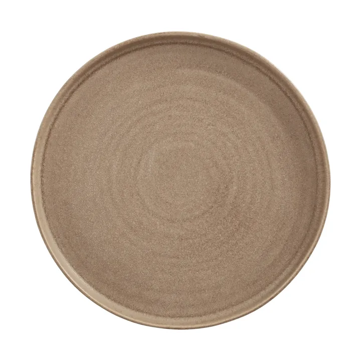 Clay asiet - Brun, Ø20 cm - Scandi Living