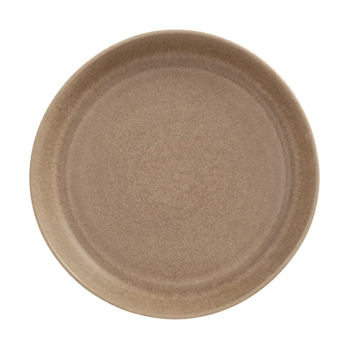Clay pastatallrik - Brun, Ø23 cm - Scandi Living