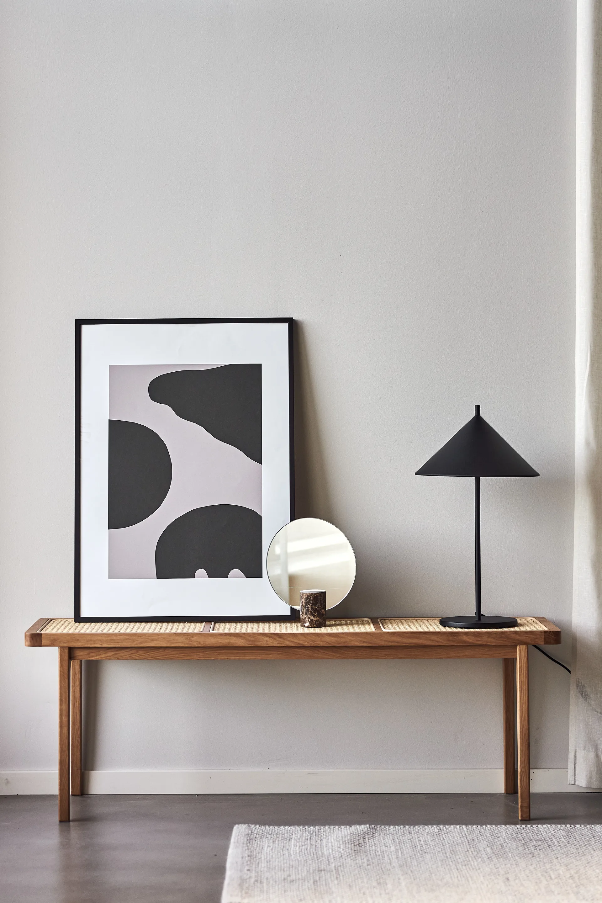 Contour plakat grå, 50x70 cm Scandi Living